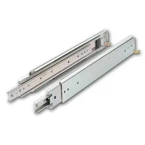 212 MAIN Knape & Vogt Kv8900 B22 22 In. Extra Heavy Duty 500 Lb. Full Extension Slider - Anochrome, Includes Screws, Smooth Action Sliders
