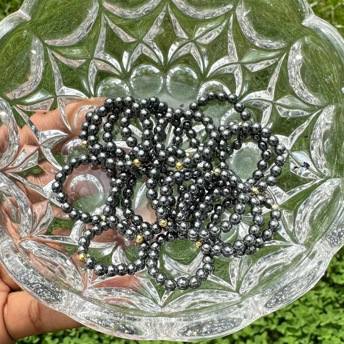Hematite Rings