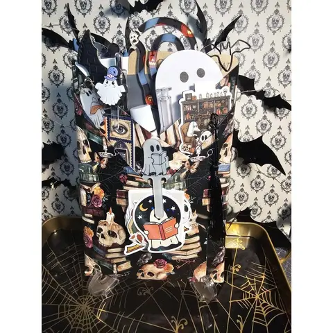 Spooky Blind Date with a Book - Halloween-Themed with Ghoulish Goodies