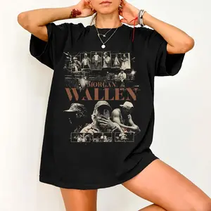 Morgann Wallenn Shirt Vintage 90s Tshirt, Country Music Fan Graphic Tee, Nashville Concert Outfit, Wallen Western Shirt, Gift for Country Fan