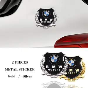 Bmw Car Side Body Window Decoration Sticker, 3D Badge Design, Durable Scratch-Resistant Material, Easy to Clean, Essential Car Accessory