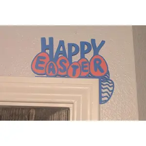 Happy Easter Door Corner