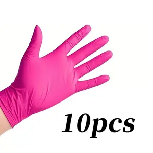 Deep Nitrile Disposable Gloves, Lightweight, Home Cleaning, Pet Care, Dyeing, Lead-Free Alcohol-Free, Multi-Functional Kitchen Gloves, Household Cleaning Gloves