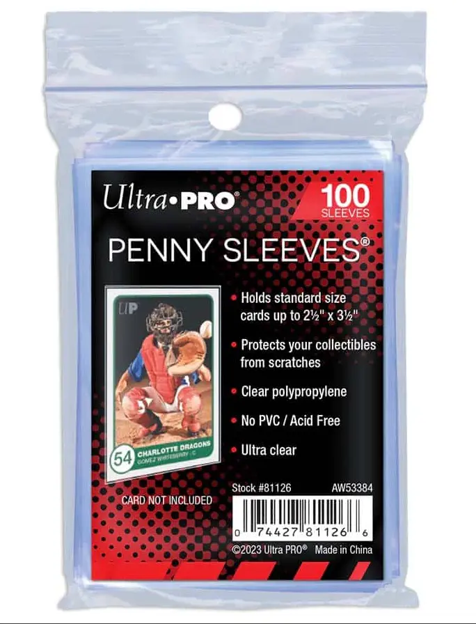 Ultra PRO Penny Soft Card Sleeves - Trading Card Sleeves (100 Count), Card Sleeve, Trading Card Sleeve