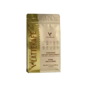 LATTEKAFFE Natural Vital Health Powdered Dietary Supplement with Coffee & Adaptogens for Energy & Focus 11.6 oz