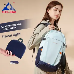 Unisex Sports Backpack Foldable Lightweight Travel Hiking Rucksack Waterproof College Daypack Outdoor Camping Trekking Bag