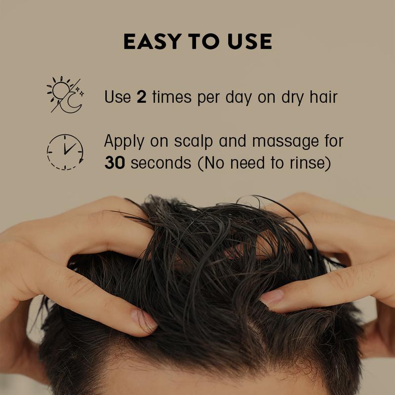 Lavisherb Hair serum | Revitalize Repair Hair Loss Excessive Scalp Sebum Greasy Hair All Natural Ingredients - 200ml