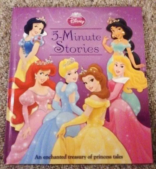 USED Book - 5-Minute Stories: Princess and More Princess Compilation (BGI custom pub) by Walt Disney Company (Hardcover) - english