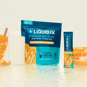 Sweet orange Electrolyte Liquid I.V. Hydration Multiplier - Sweet Treat Bundle - Hydration Powder Packets | Electrolyte Powder Drink Mix | Convenient Single-Serving Sticks