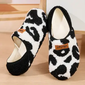 Slipper for Women Men Slipper Socks Fuzzy House Shoes Rubber Sole Slip On Soft-Lightweight Non Slip Indoor/Outdoor