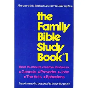 USED Book - The Family Bible study book by Betsey Scanlan (Hardcover) - english