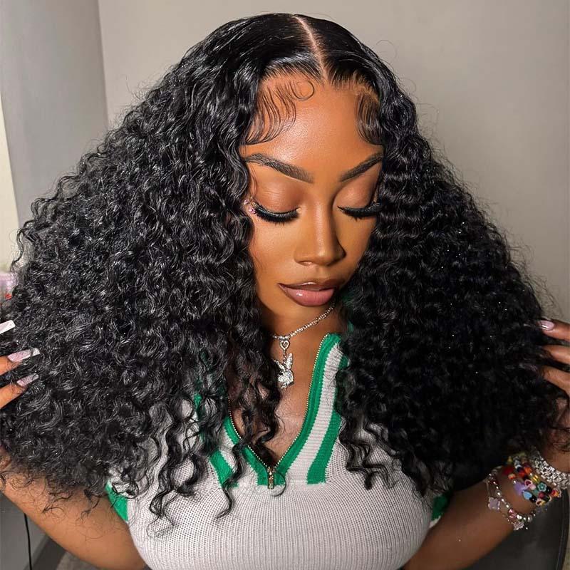 【Alipearl Hair Bundles】30 Inch Deep Wave Bundles Kinky Curly Wave Hair Weft Unprocessed Virgin Human Hair Raw Bundles Water Wave Bundles