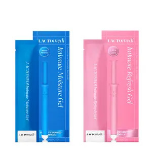 LACTOMEDI Refresh & Moisture Intimate Gel Duo | 1 Box Each | pH Balance, Freshness, Hydration & Dryness Comfort