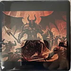 Laser Engraved Color Cup Coaster Collection