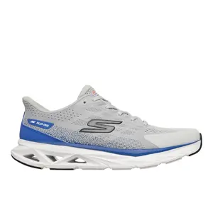Skechers Mens Glide Step Vortex Slip-Ins Running Sneakers Shoes - Grey