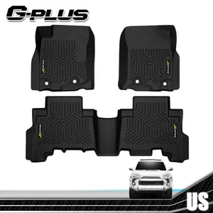 Fit For Toyota 4Runner 1996-2023&Fit For Lexus GX460,TPE Floor Mats Rubber Liners,All Weather Protection,Waterproof Anti-slip Durable Floor Mats Car Interior Accessories