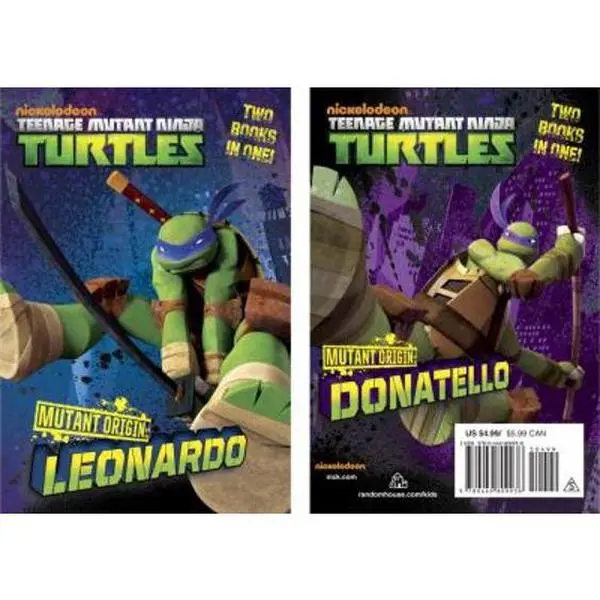 USED Book - Mutant Origin: Leonardo/Donatello (Teenage Mutant Ninja Turtles) by Teitelbaum, Michael (Paperback) - english