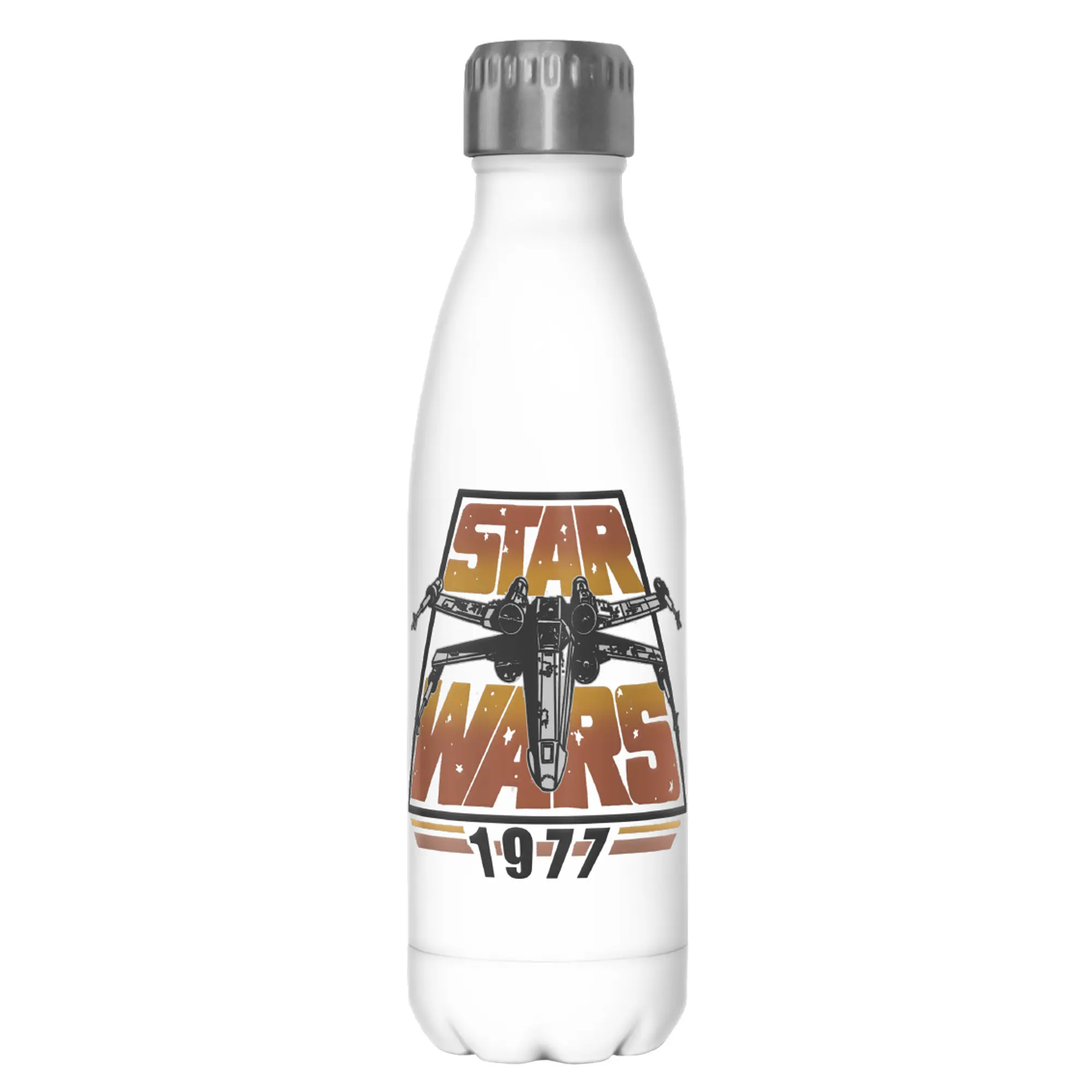 Star Wars 1977 Time Warp Insulated Printed Stainless Steel Water Bottle, Collectibles, Portable Hydration Solution, Hydration BFF