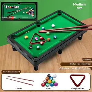 Interactive Desktop Game for Kids and Adults, Mini Snooker Table, Fun Learning Toy, Creative Play, Family Bonding Activity