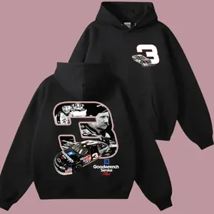 Dale Earnhardt 03 Hoodie, Nascar Vintage Style Unisex Sweater, Lovers Racing, Streetwear Pullover, Full Size, Full Color