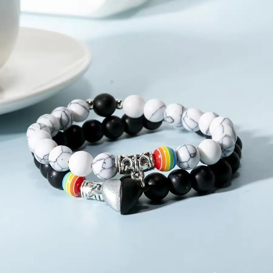 Rainbow (Black and White Love) Pair Set