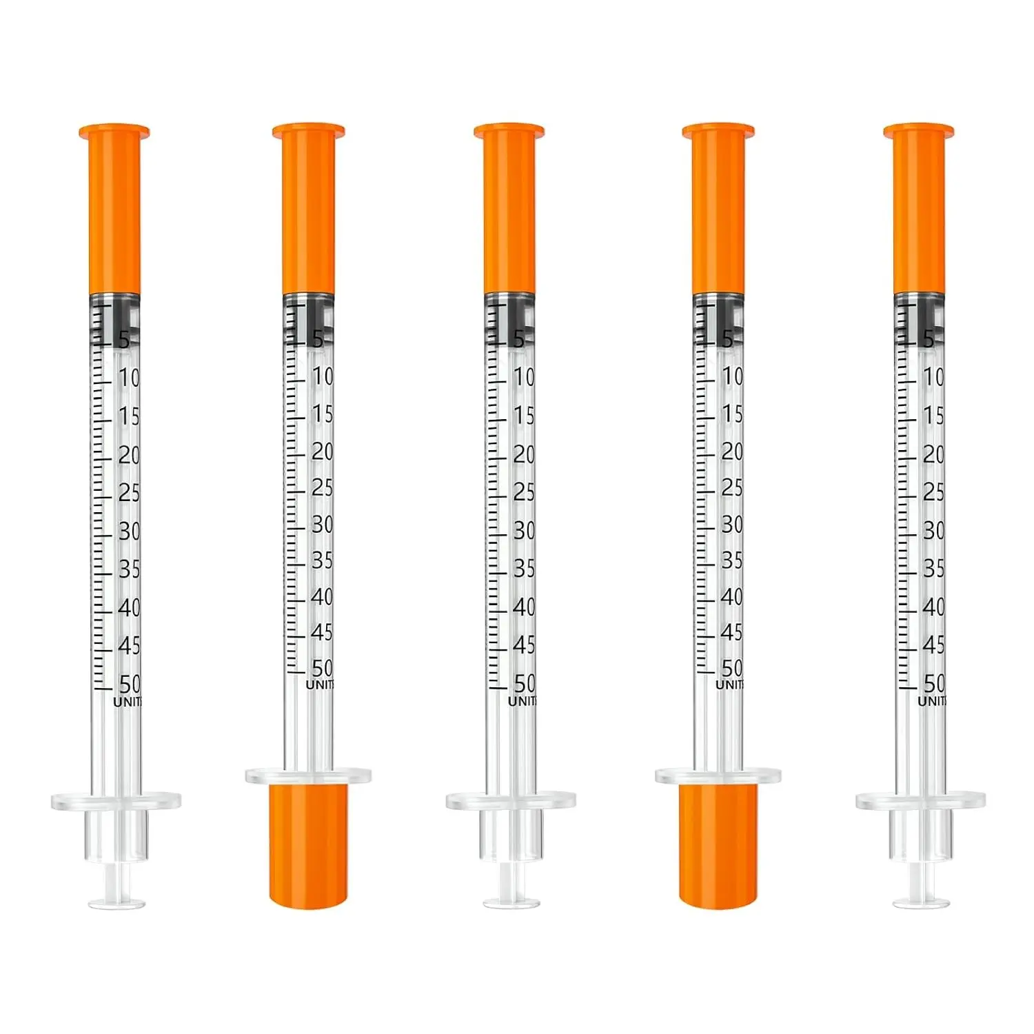 0.5ml 30G 5/16 Inch Home & Lab Use, Individually Pack of 100