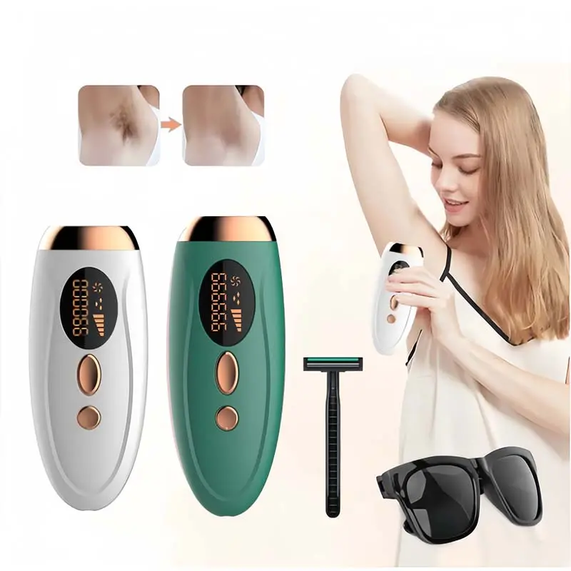 At-Home IPL Laser Hair Remover for Women - Body Hair Remover Tool with Painless Ice Tech for Long-Lasting Results, Hair Removal Tool