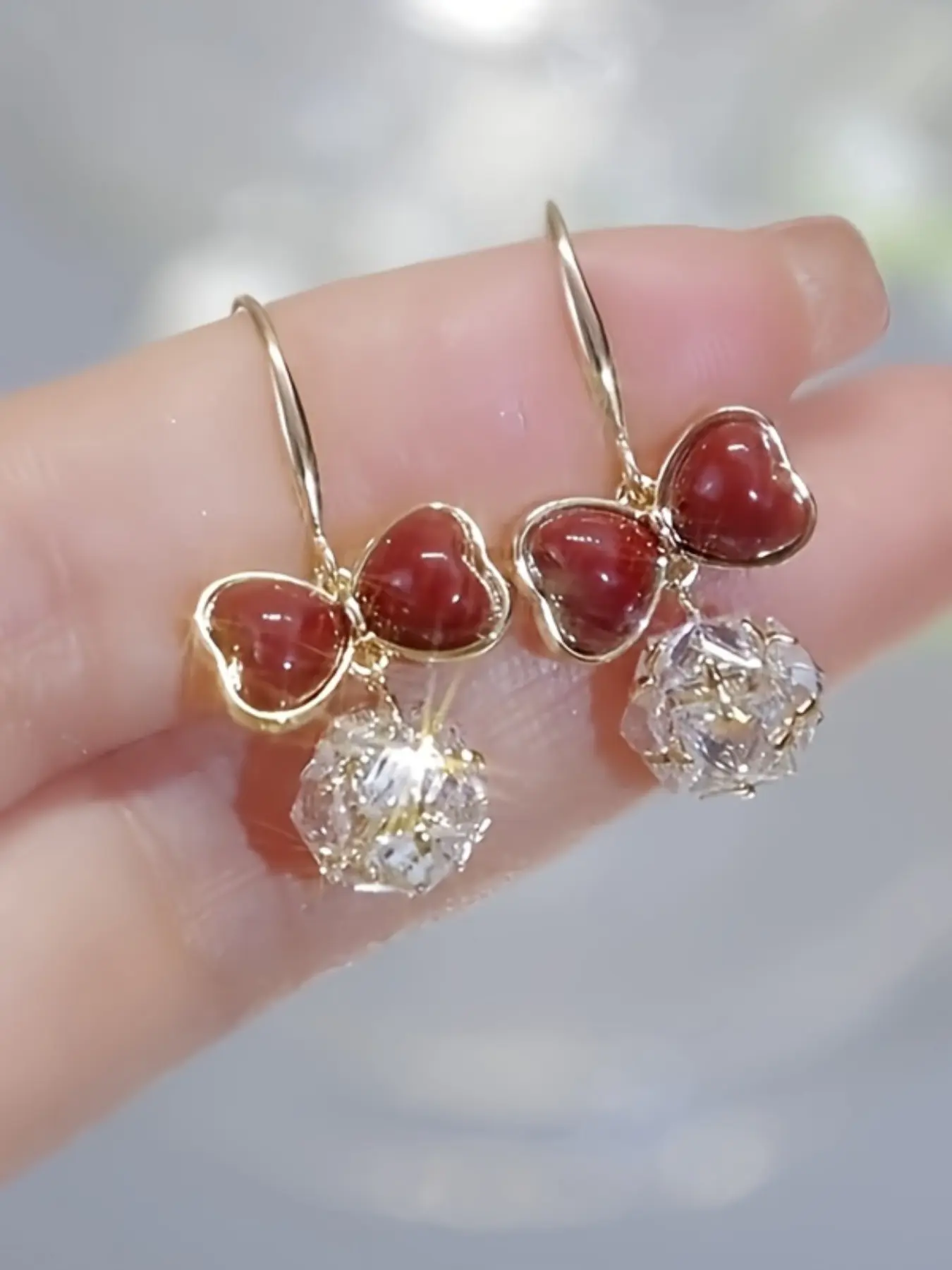 Elegant Butterfly Earrings, Dainty Fashion Jewelry, Artificial Zircon Pendant Dangle, Casual Style, All Seasons Wear, Perfect Gift for Women