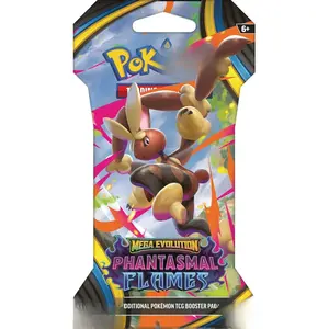 Pokemon TCG Phantasmal Flames Sleeved Booster Pack Sealed