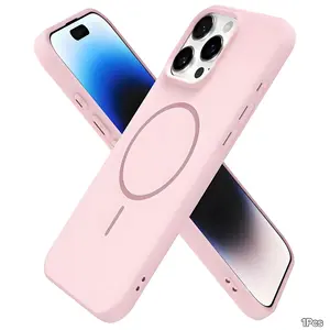 New Apple iPhone 17 Pro Max/16 Plus/15/14/13/11 Case Liquid Silicone Full Coverage, Magnetic Charging Compatible, Wireless, Soft Protective Durable Phone Cover, Shockproof Phone Cover Accessories