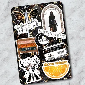 Dragon Fantasy Case Insert for Kindle | Book Lover Gift | Bookish Stickers for E-Reader | Fantasy Booktok Cover Insert | Romantasy Books | Smut Reader | Sjm Book Stickers for Kindle | Choose Your Kindle Size | Aesthetic