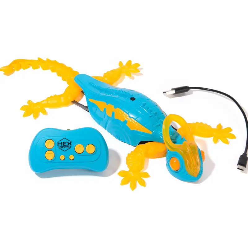 Hex Bots RC Wall and Floor Crawling Glowing Chameleon