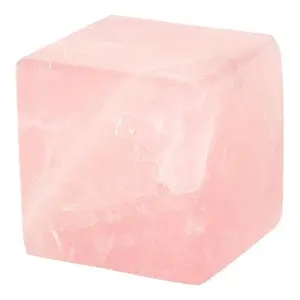 Mine Finds by Jay King Rose Quartz Cube Specimen Mine Finds by Jay King Rose Quartz Cube Specimen