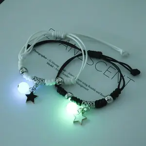 Popular Luminous Bracelet Female Student Two Girlfriends Friendship Korean Fashion Luminous Bracelet Men and Women Couple