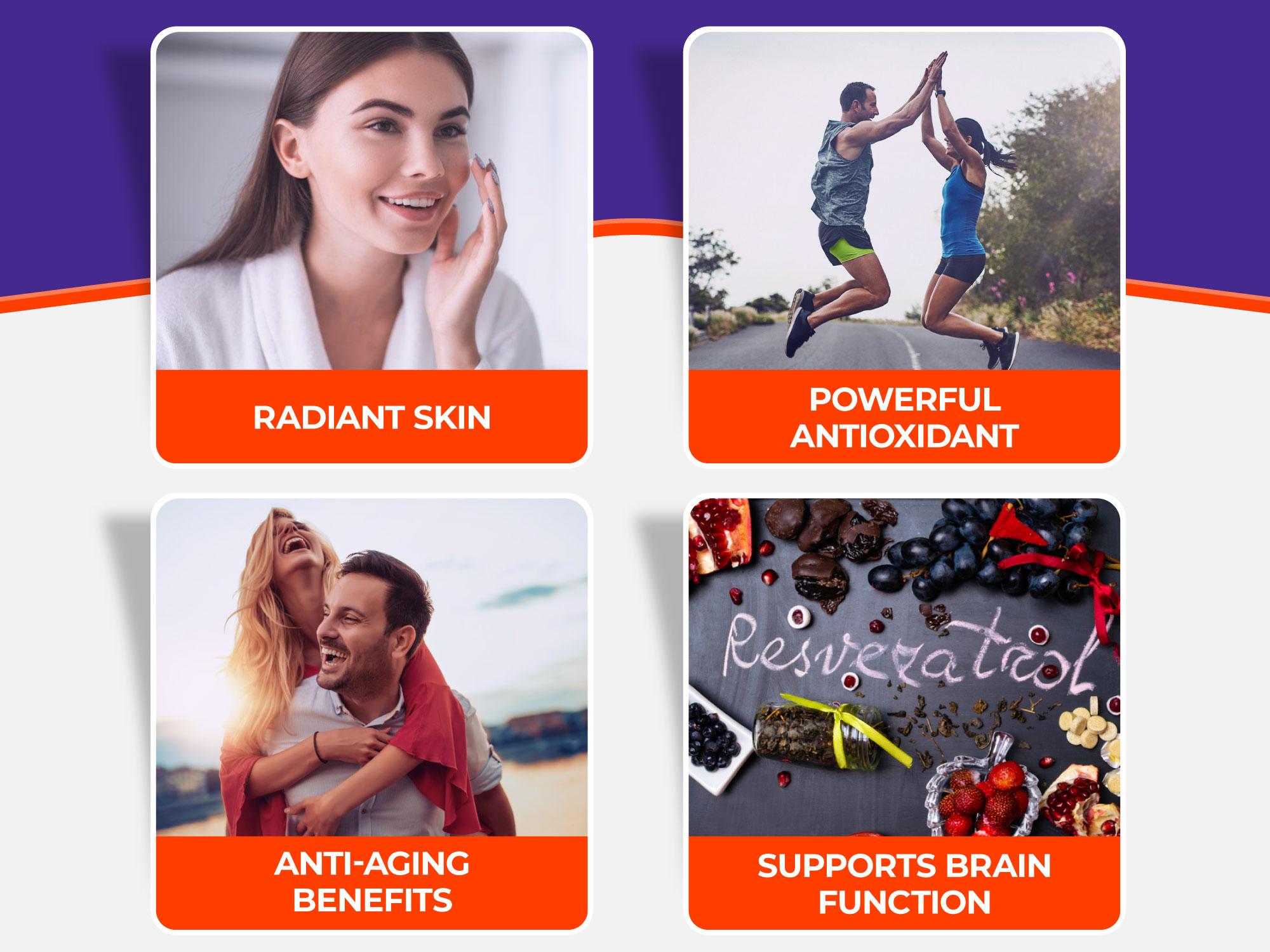 Resveratrol Supplement 1800mg Natural Antioxidant Resveratrol Supplement 1800mg Natural Antioxidant