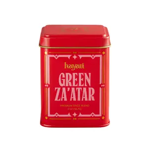 Hayati Goods Zaatar - Palestinian Spice Mix of Thyme, Sesame, and Sumac (2.5oz Tin)