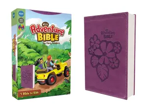 NIrV, Adventure Bible for Early Readers, Leathersoft, Purple, Full Color (Adventure Bible) by Lawrence O. Richards||Zondervan [Leatherbound Book]