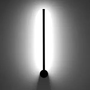 12W 19.7inch Rotatable LED Wall Sconce, Modern Minimalist Linear Wall Light, 360° Swivel Indoor Lamp for Bedroom Living Room Stair