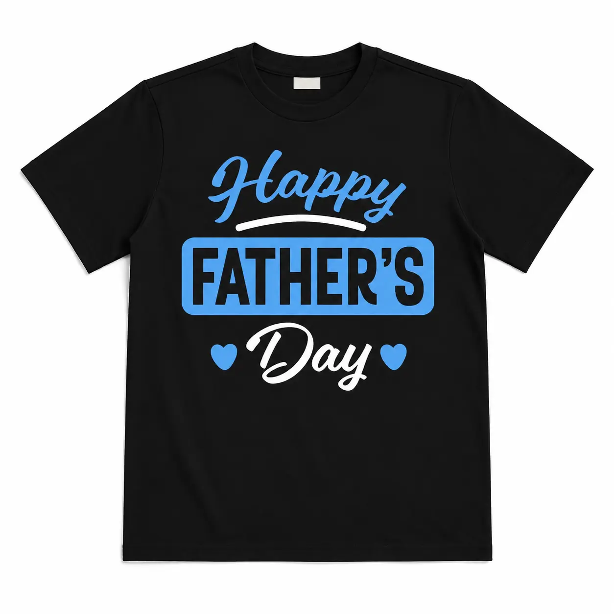 Men's Soft Cotton Graphic T-Shirt - Breathable Menswear Top for Golf, Family Outings, All Seasons, Father's Day Birthday Gift for Dad