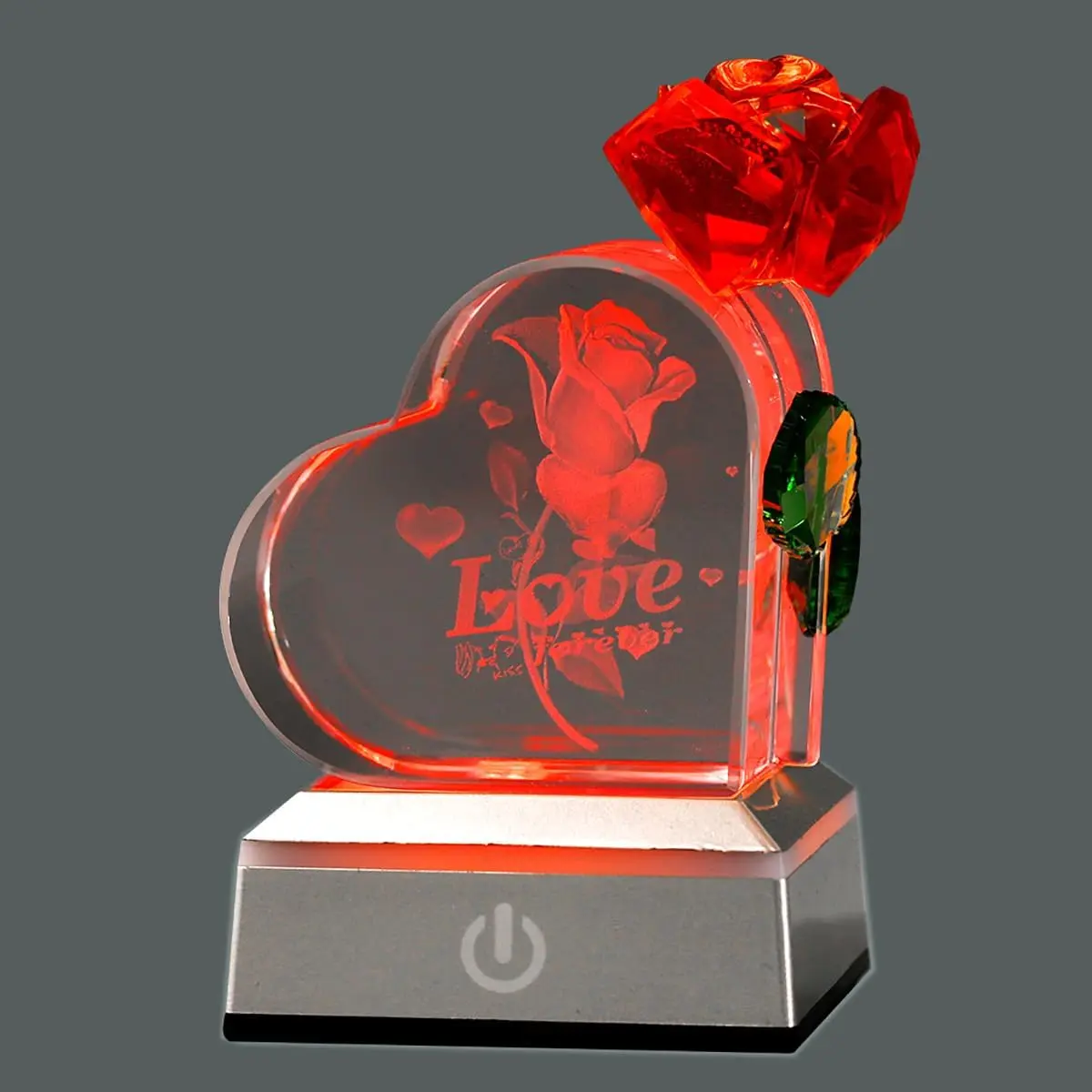 Heart Shaped  Rose Home Decoration for Wife, Lady, mom