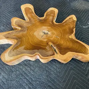 Teak Crosscut! Durable Antique