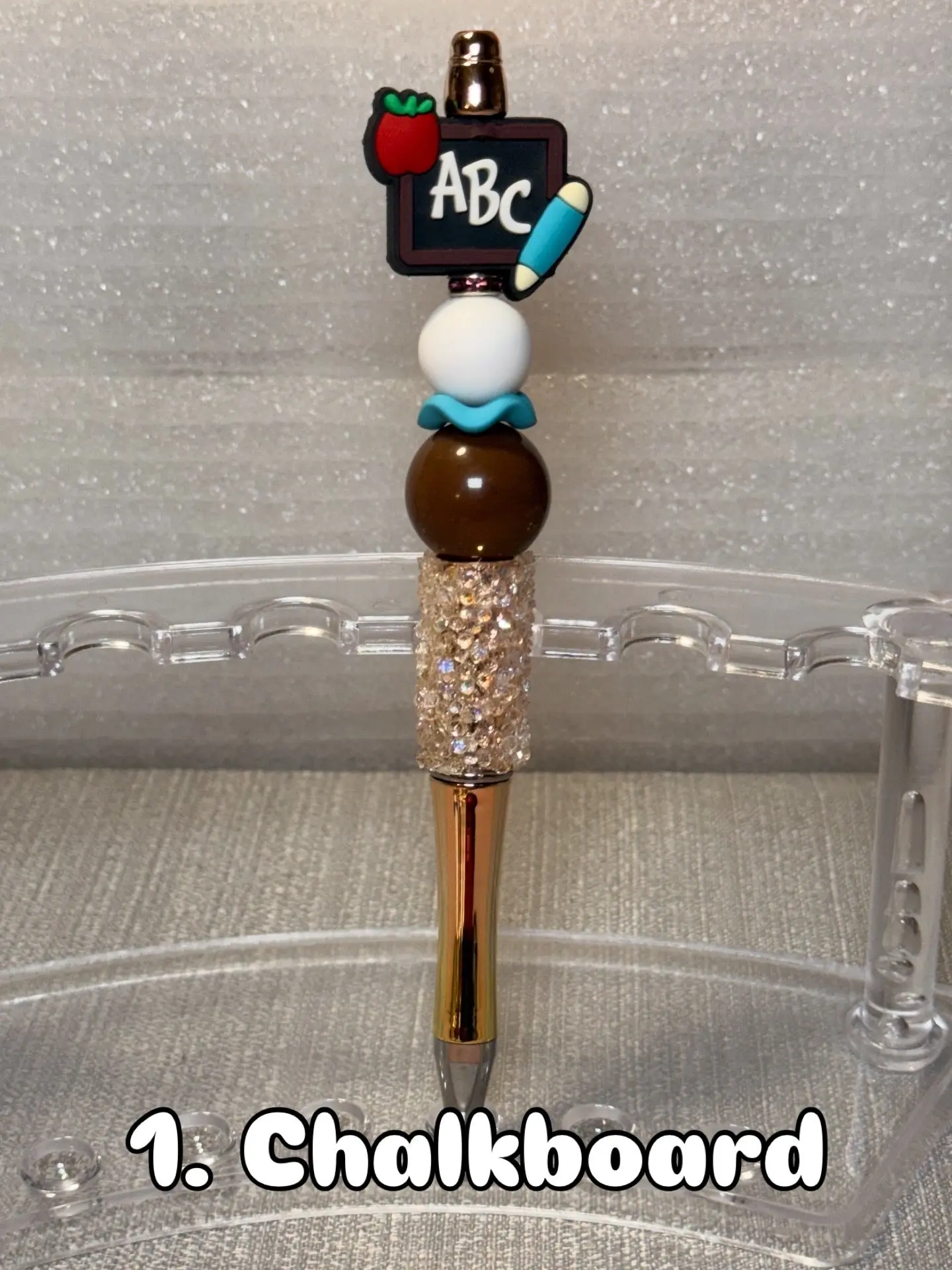Premade Teacher Silicone Pens