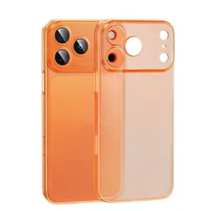 Ultra-Thin Matte Soft Case for iPhone 17 Pro Max/17pro, Lens Protection Phone Case, Naked Feel Protective Cover, Durable & Stylish Design, Casing, Cellphone Accessories