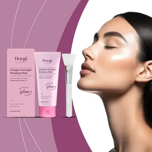 Collagen Peel Off Mask, 1 Count Moisturizing Facial Mask with Brush, Gentle Nourishing Facial Mask, Face Care Product for Women & Men, Makeup