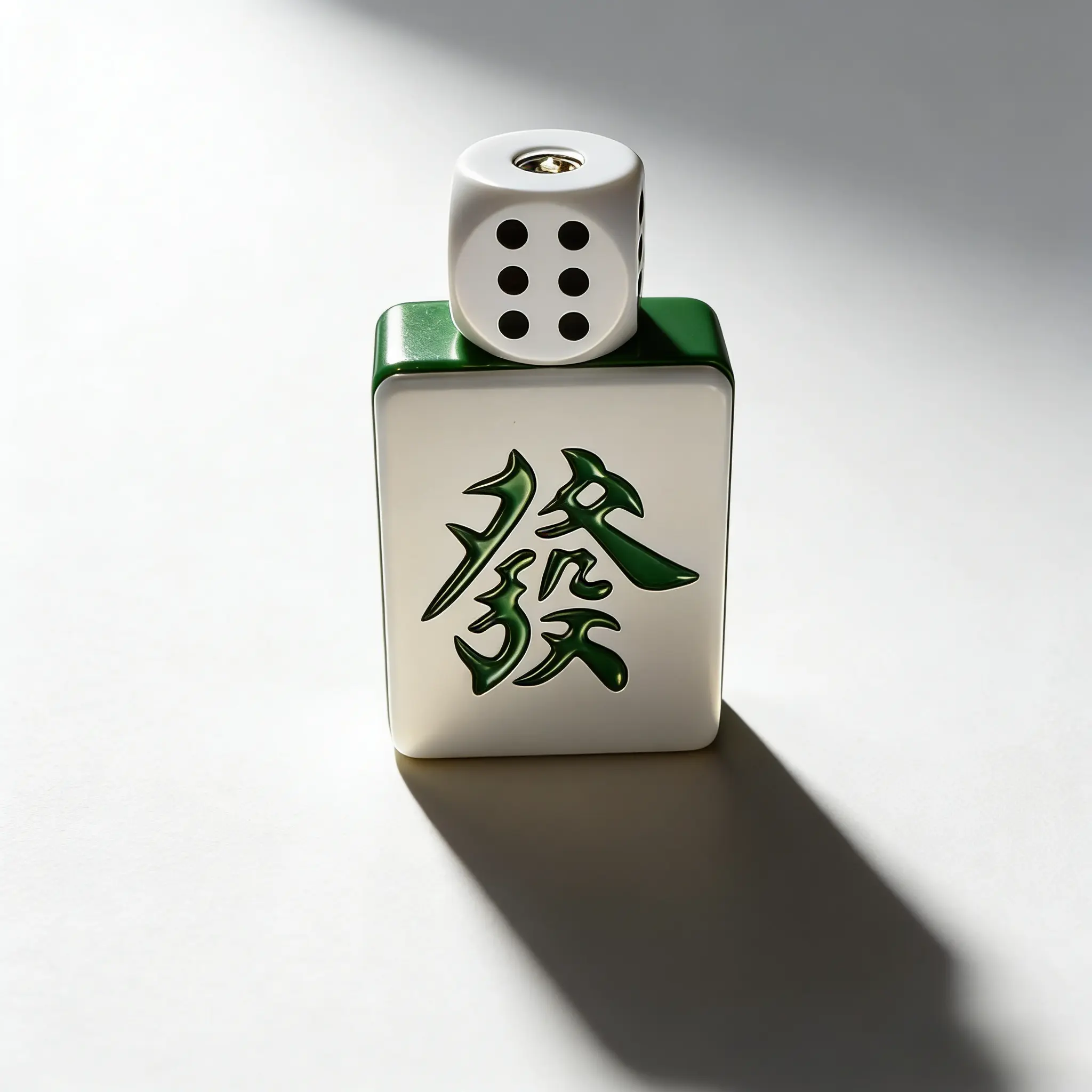 Fortune-Bearing Lucky Lighter（Without butane gas），New Mahjong Themed Lighter, Unique Style Lighter, Multifunctional Tool for Kitchen, Outdoor & Candle Lighting, Creative Stress Relief Toy, Ideal Birthday Gift