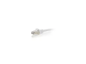 C2G 00929 Cat6 Cable - Snagless Shielded Ethernet Network Patch Cable, White (30 Feet, 9.14 Meters)