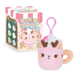 Cuddle Barn PlushGoals - Cuteas Series 1 Plush Bag Clips, Blind Box, Mystery Box