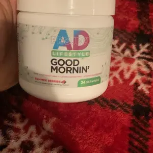 AD LIFE Good Mornin' Gut Detox & Digestion Support Powder with Apple Cider Vinegar L-Glutamine & Aloe Vera for Fast Acting Bloating Relief & Face Debloat - Morning Detox Drink for Reduced Bloating