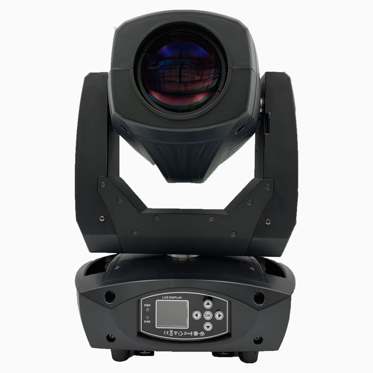ERA 200W LED Stage Lights Moving Head with 9 Gobos 8 Channels DMX 512 Sound Activated for Wedding DJ Party Lighting