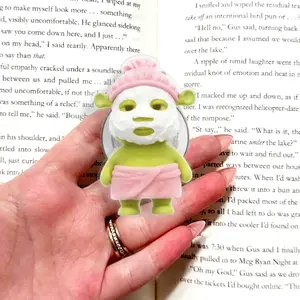 Spa Day Mini Figure Blind Box Toy | Cute Green Bear Face Mask Kawaii Collectible